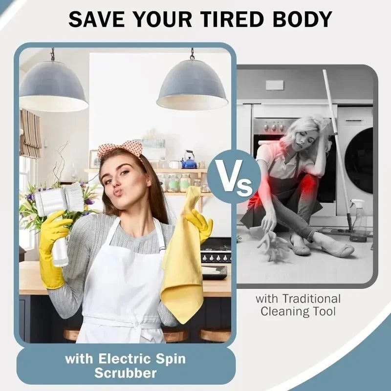 Electric Power Bathroom Scrubber